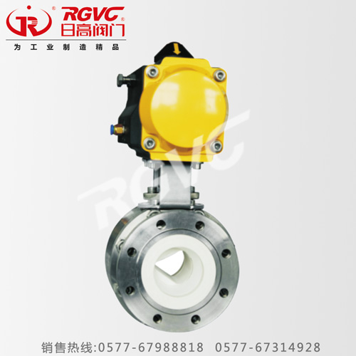 Q641TC V型陶瓷气动调节球阀